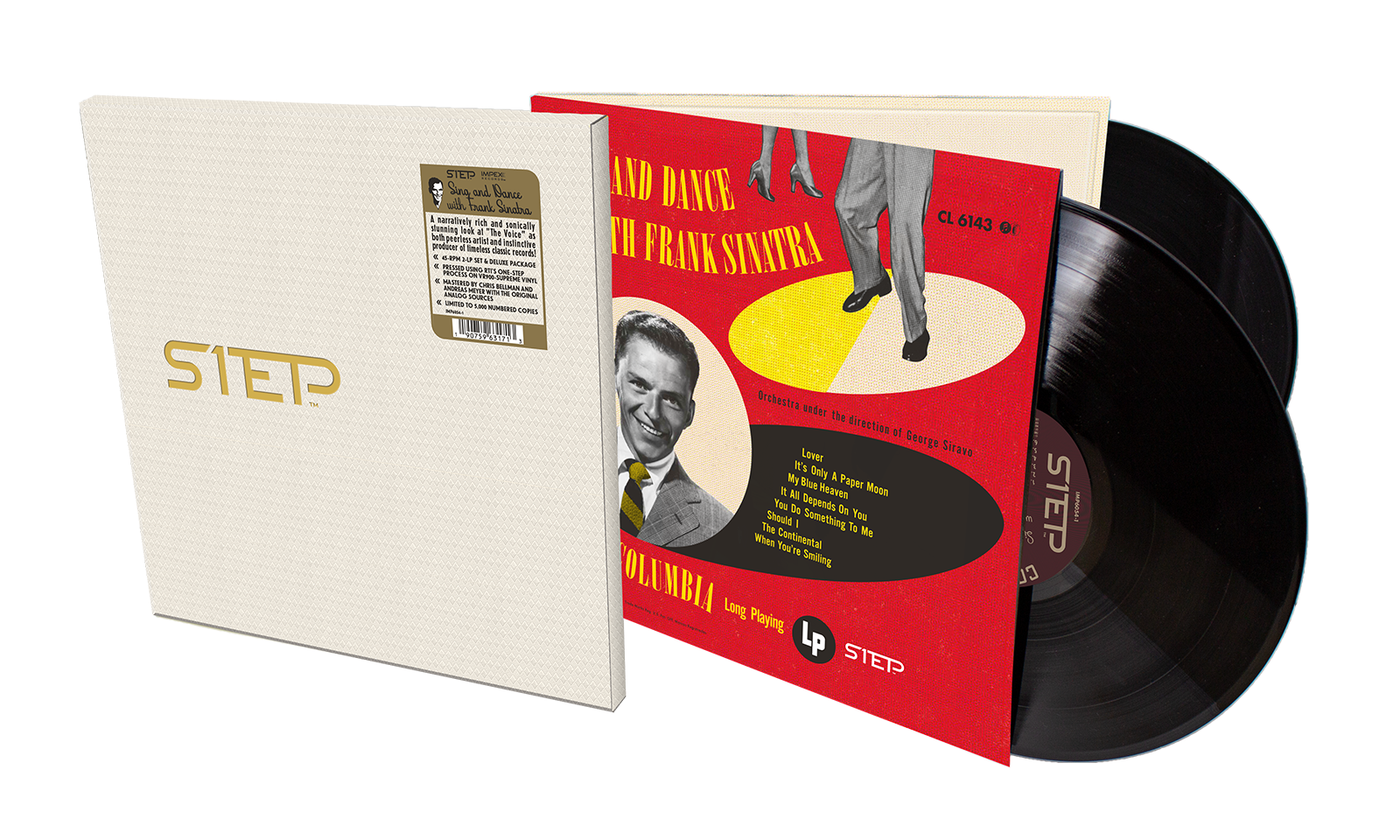 Sing and Dance With Frank Sinatra on Impex Records 1STEP LP: An