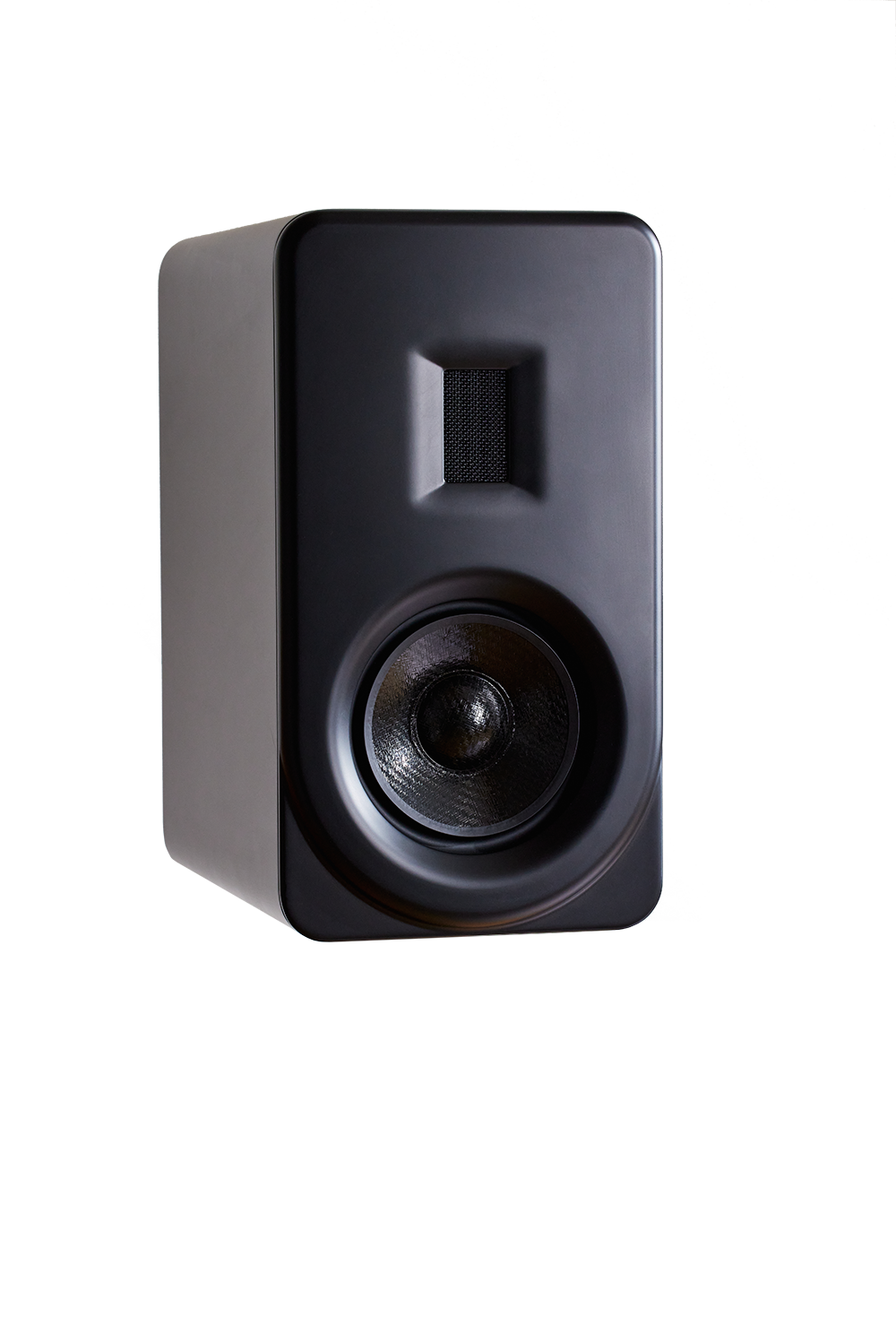 Satin Black Pair With Stands