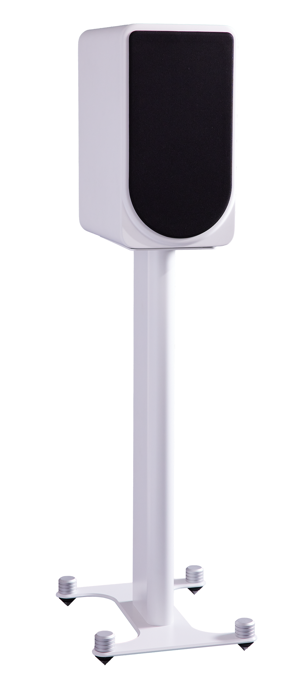 Satin White Pair With Stands