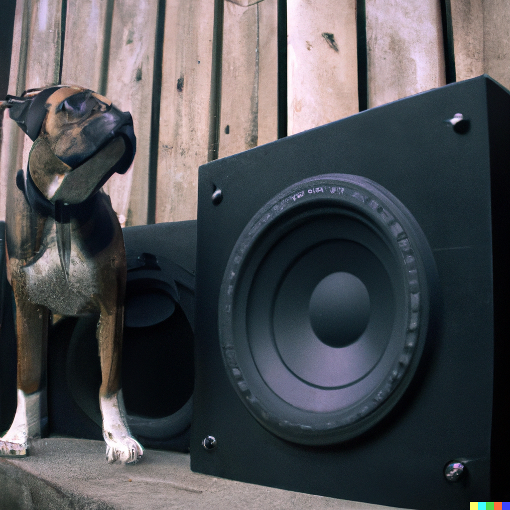 The first subwoofer