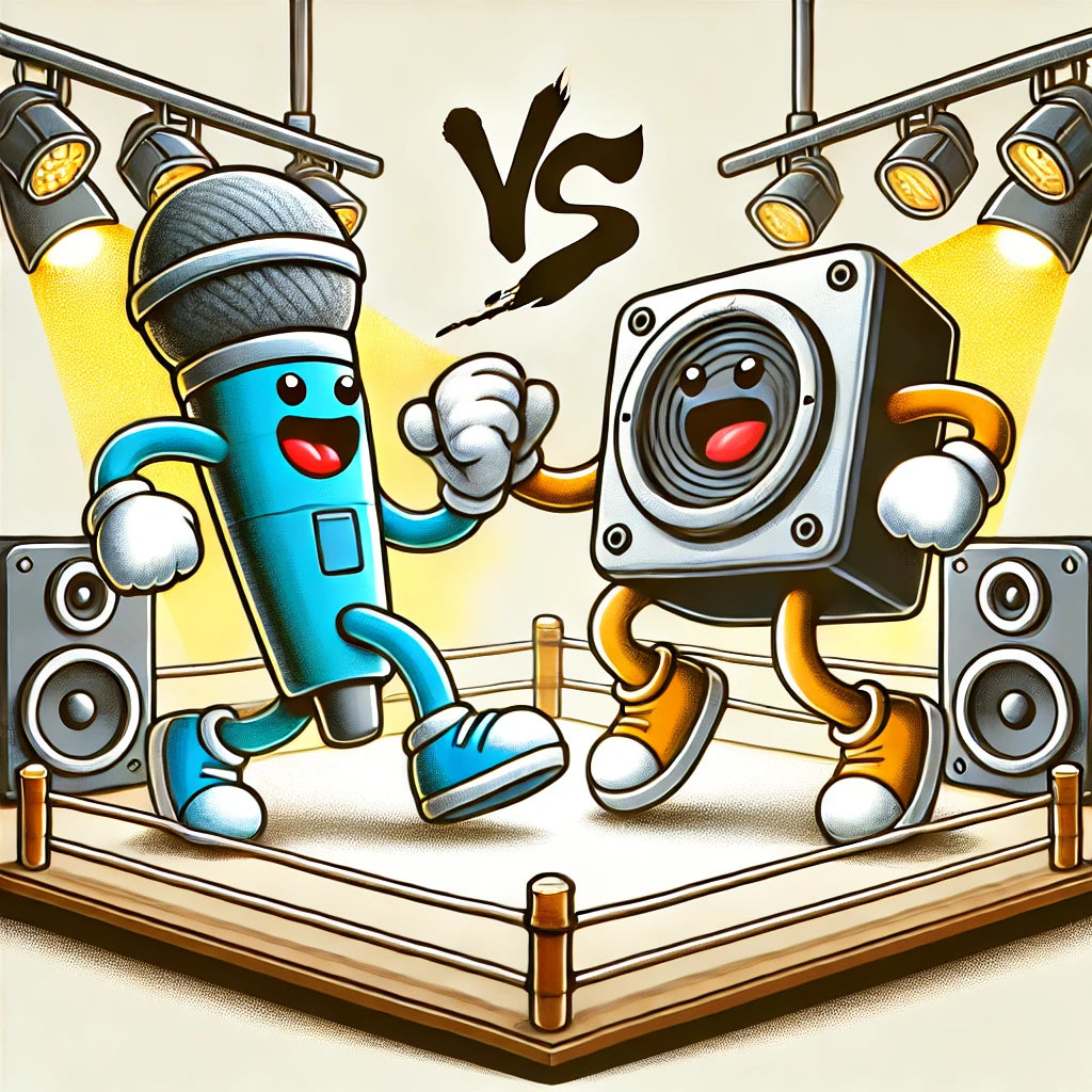Microphones and speakers