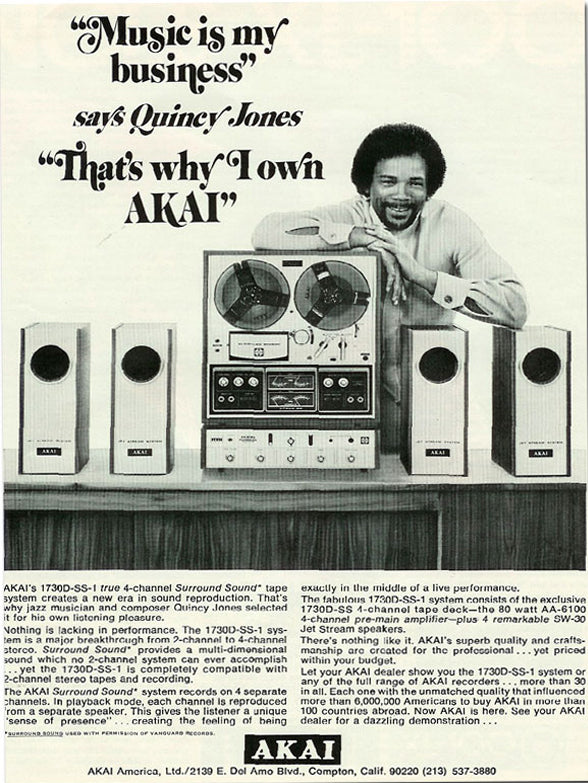 Quadraphonic sound