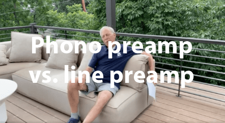 Phono preamp vs. line preamp