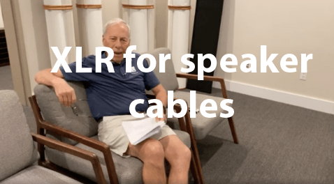 XLR for speaker cables