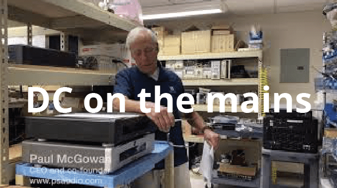 DC on the mains