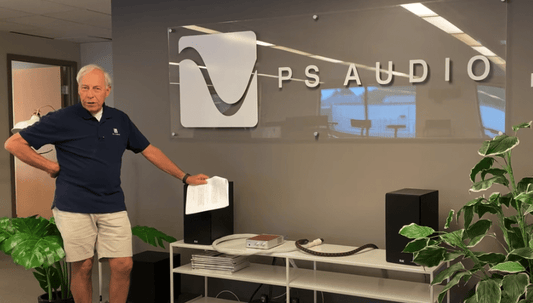 The origins of PS Audio's logo