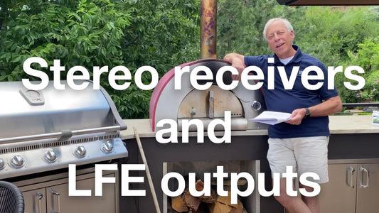 Stereo receivers and LFE outputs