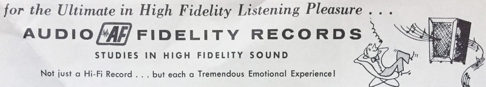 Audio Fidelity: Andrea Bass