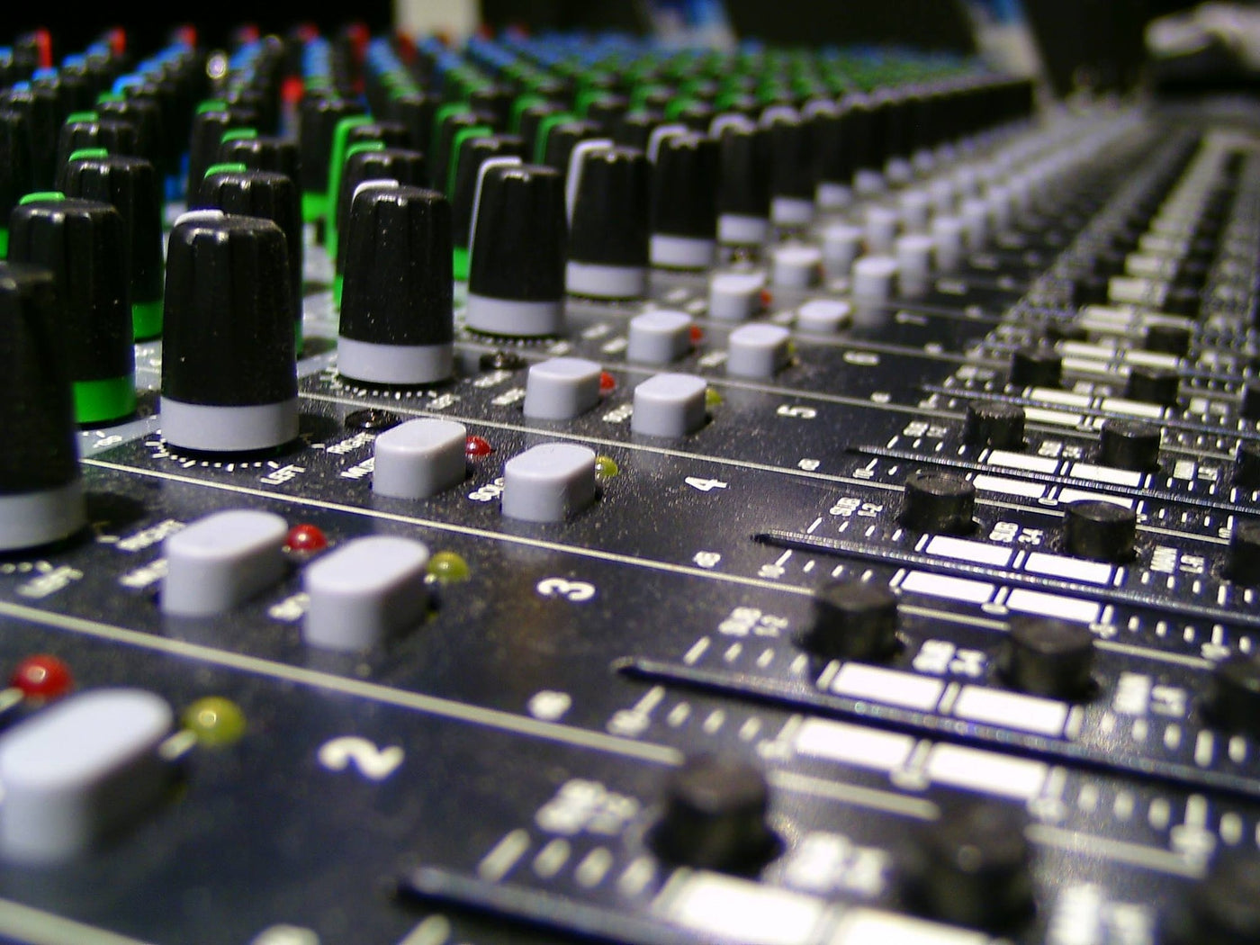 Microphones or monitors?
