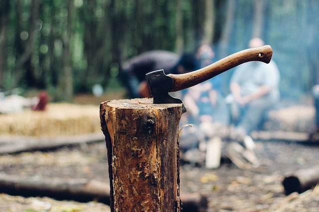 Grinding axes