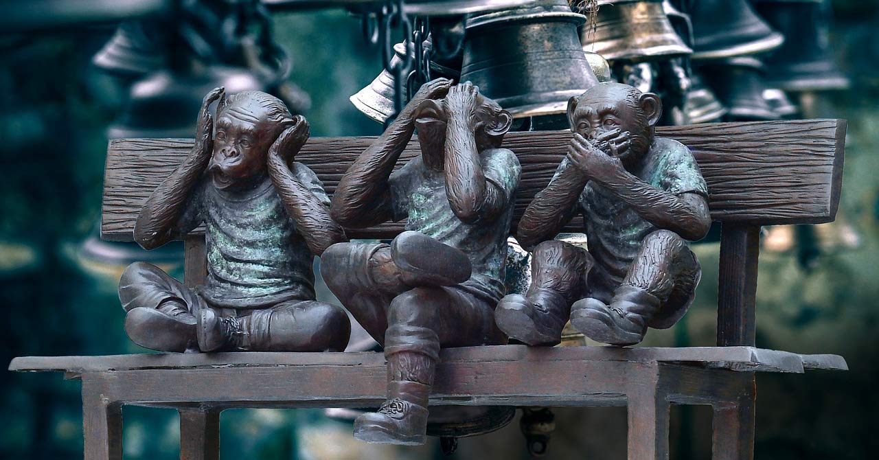 Why is sound often lost?