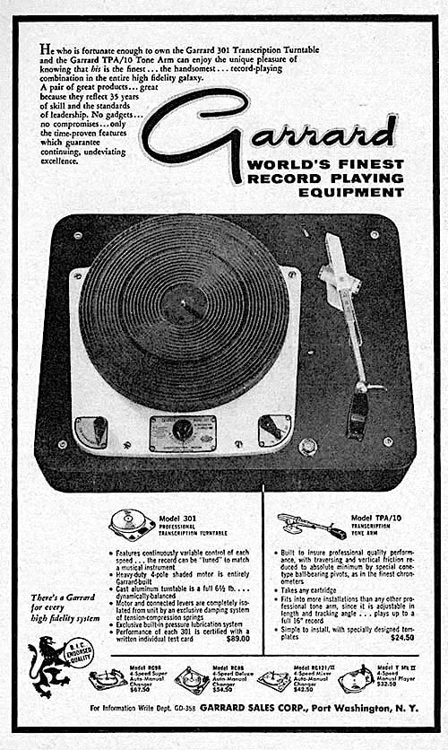 Ancient Garrard Turntables: Still Relevant Today?