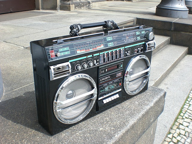 Through a $99 boombox