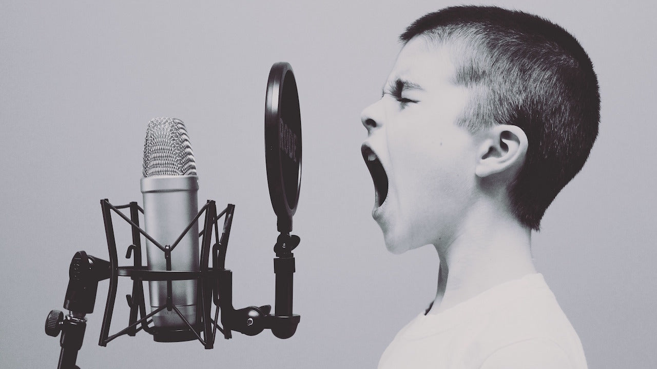 Can compressed music be used for voicing?