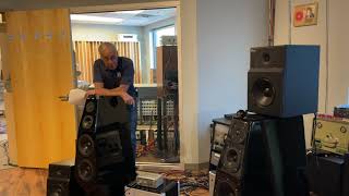 Open baffle speakers