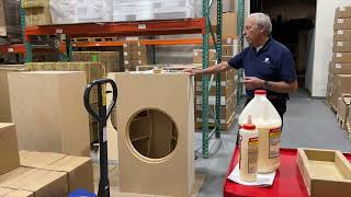 Giant subwoofers for Octave studios