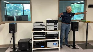 Achieving soundstage width beyond the speakers