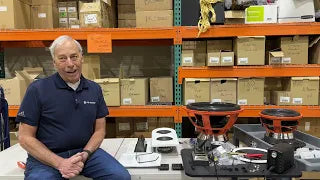 Side mounted woofers