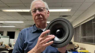 Woofer suspension explained