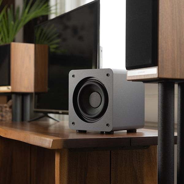 AudioEngine's New S6 Subwoofer with the HD4 Home Music System