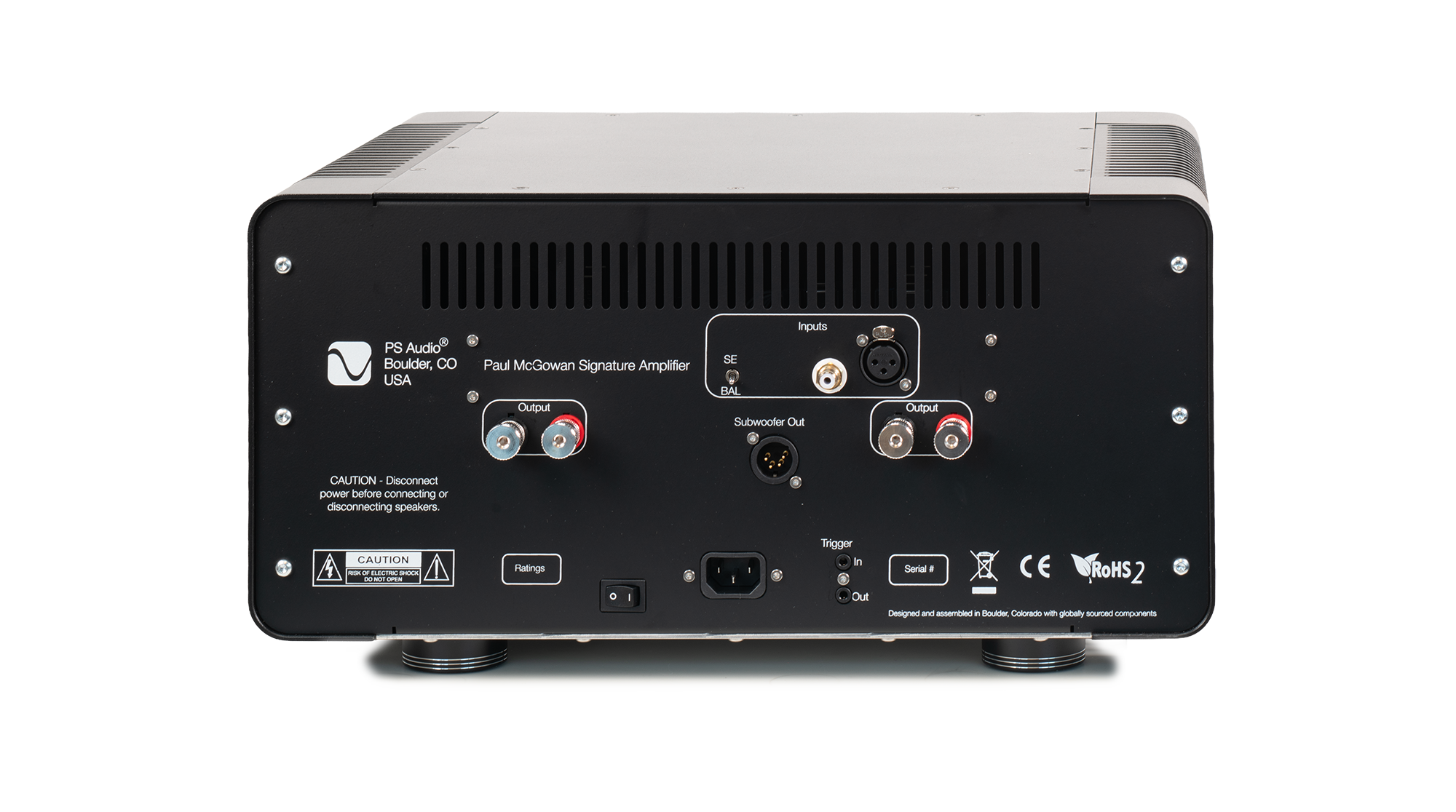 PS Audio PMG Signature Power Amp M400 Silver – 4