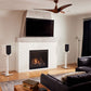 Satin White Pair Without Stands