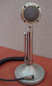 Astatic D104 microphone.