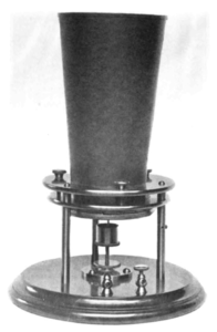 An 1876 microphone.