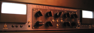 The Manley Stereo Variable Mu vacuum tube mastering compressor/limiter.