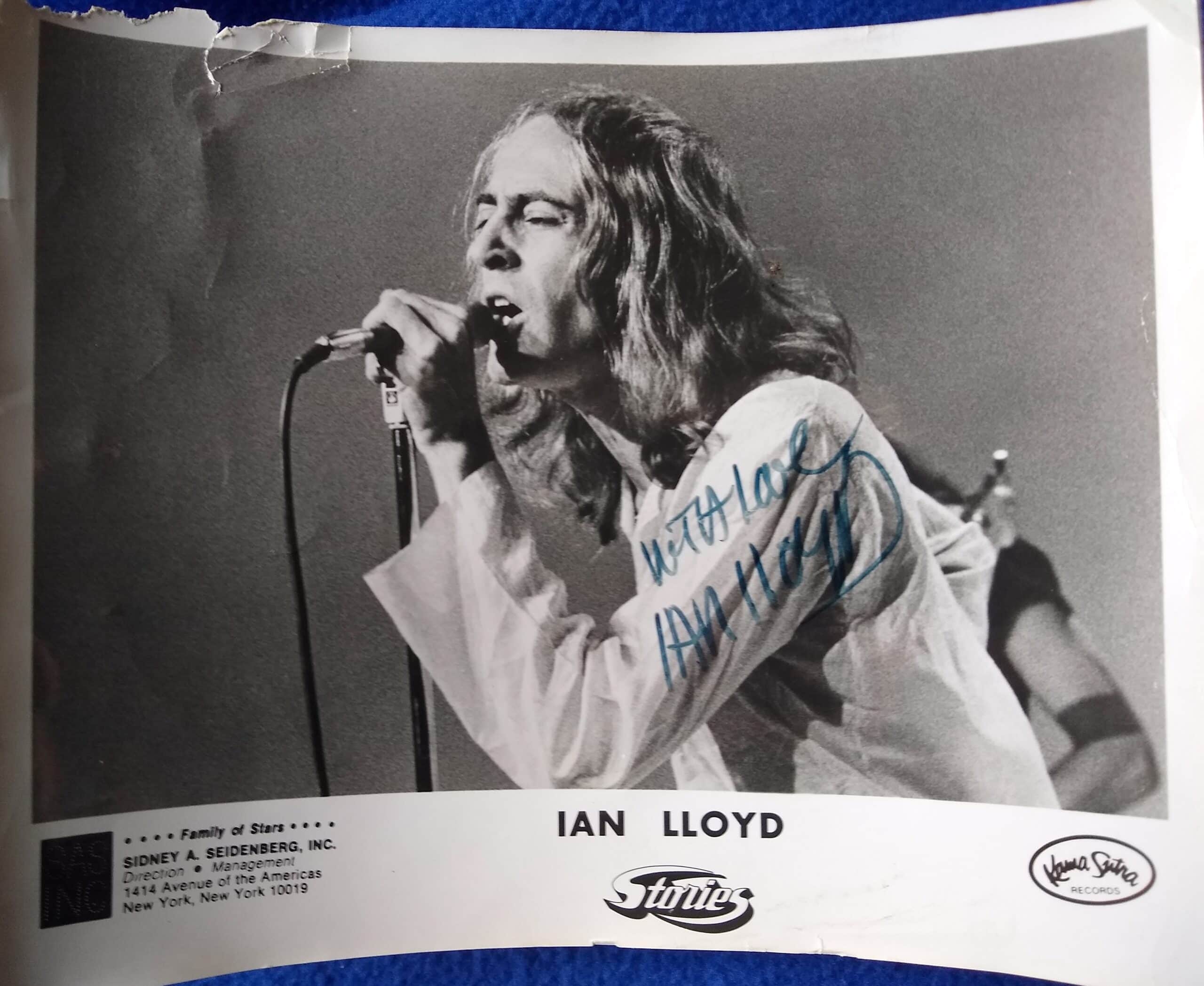 Ian Lloyd promo photo, courtesy of Kama Sutra Records.