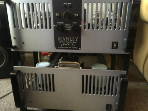 Manley 500 monoblock amplifier, built at VTL from 1998 – 1993.