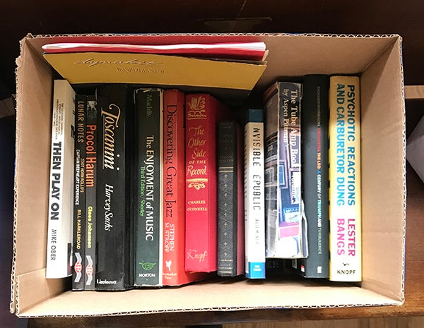 Some of Art's books.