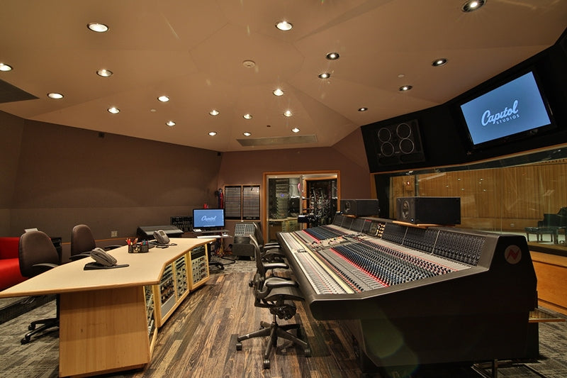 Studio A. Courtesy of Capitol Studios.