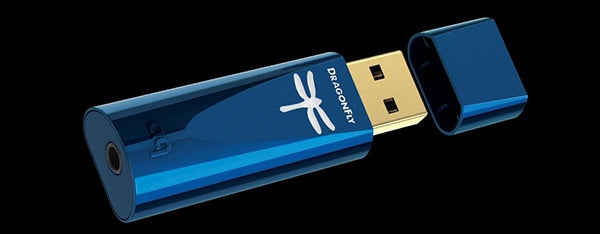 AudioQuest Dragonfly Cobalt USB DAC.