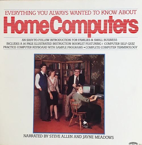 Everything You Always Wanted to Know About Home Computers, album cover.