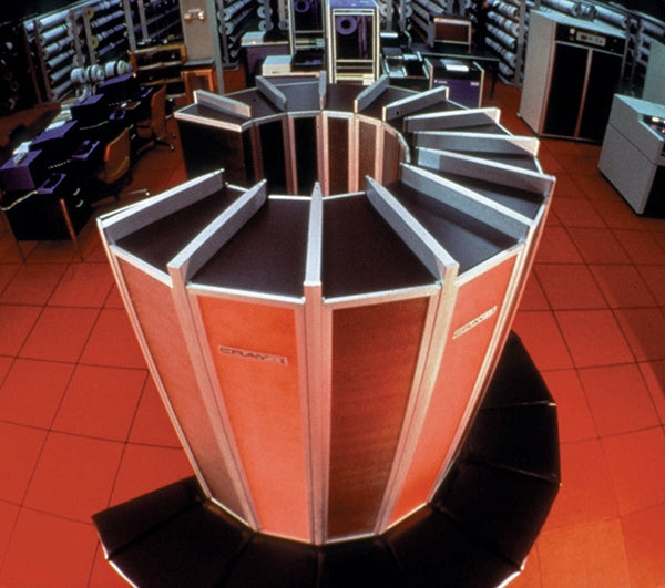 Number cruncher: a 1976 Cray-1 supercomputer.