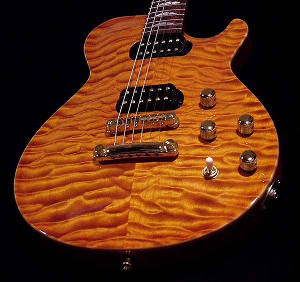 A Zion Primera guitar, similar to the custom Phil Keaggy model, of which only 10 were made. From the Zion Guitar Technology website.