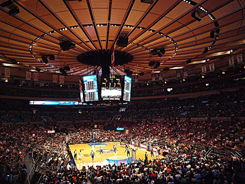 Madison Square Garden, New York, typical of a venue that would pay music licensing fees. Courtesy of Wikimedia Commons/Emmanuel Milou.