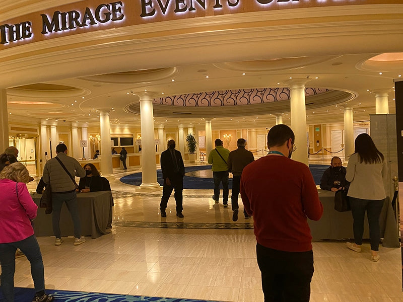 Not a mirage: the Digital Experience! is usually a packed CES event.