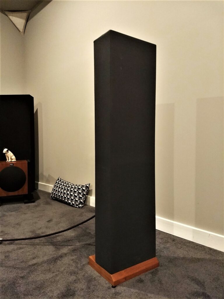 The Nova 1s imposing monolithic appearance was particularly attractive in my listening room.