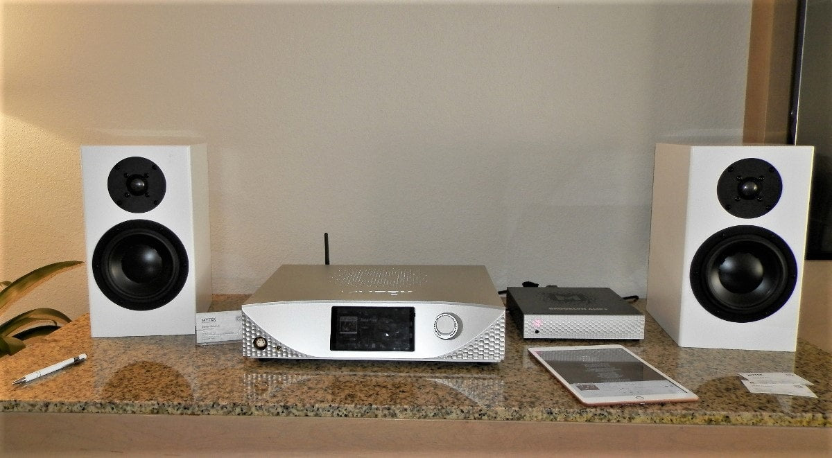 Mytek's new Flagship DAC/Streamer/Preamp was a really nice, if expensive, piece of kit.