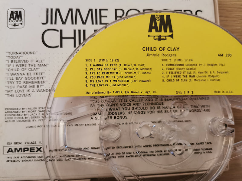 Note the track listing on the box versus the track listing on the tape. Why?!