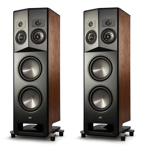 Polk Legend L800 loudspeakers.