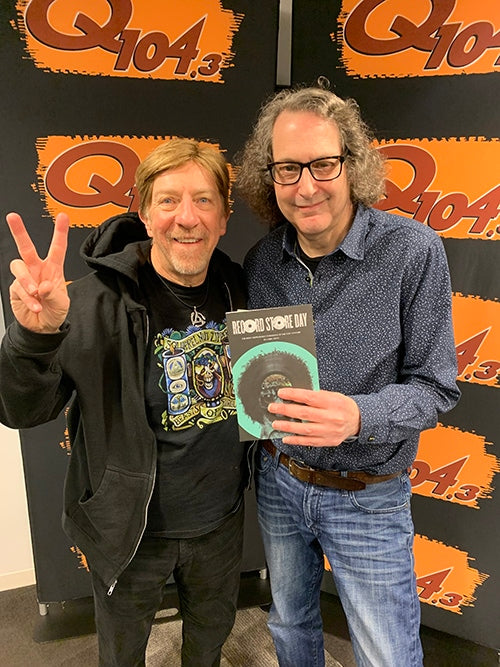 Q104 DJ Ken Dashow and Larry Jaffee.