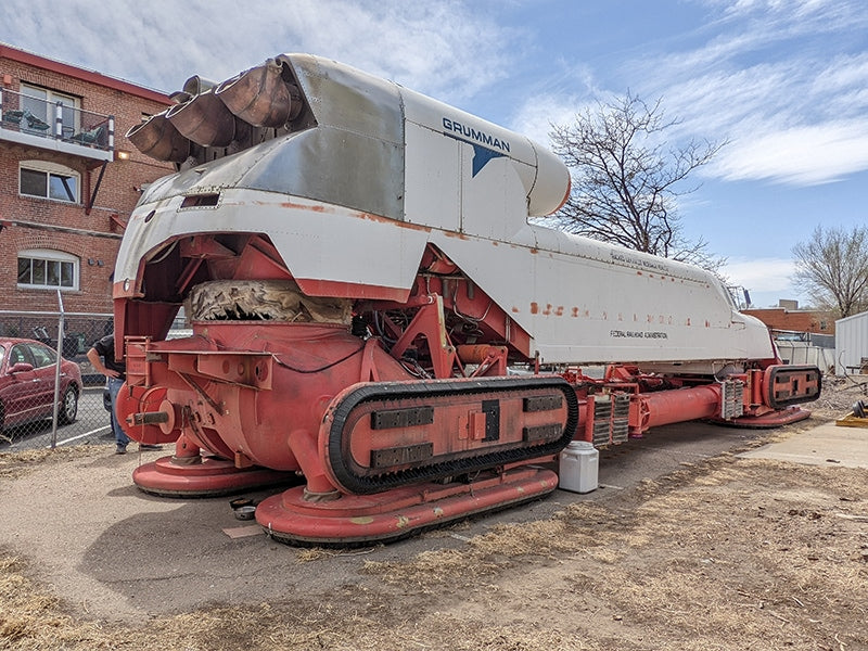 Prototype Grumman and Rohr TLRV (Tracked Levitation Research Vehicle).