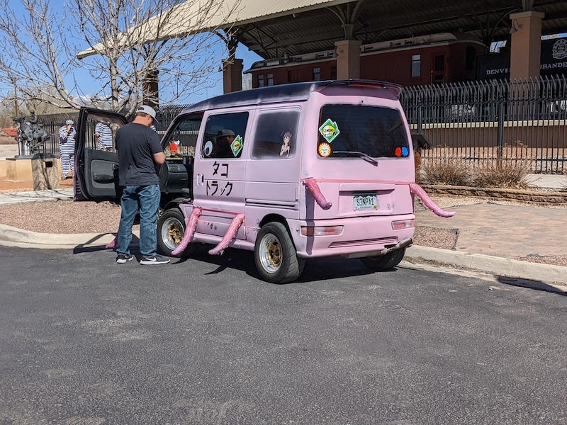 The Suzuki Every microvan.