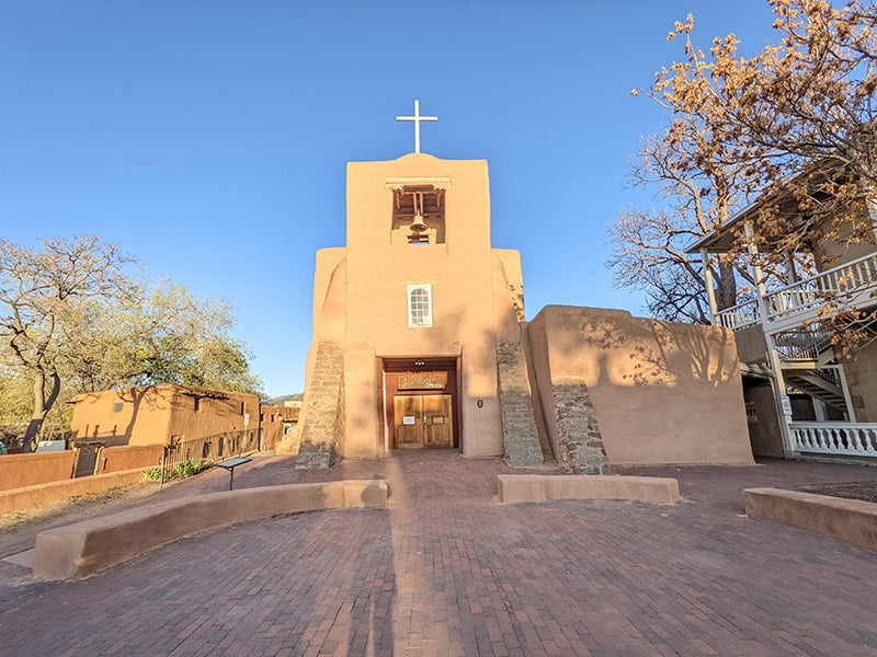 San Miguel Chapel, Santa Fe, New Mexico.