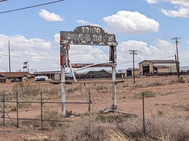 Tonto Drive-In, Winslow, Arizona.