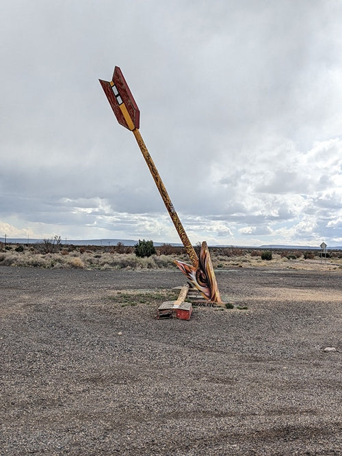 Photo from the Twin Arrows Trading Post, Flagstaff, Arizona.