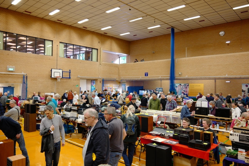 There was plenty of activity at AudioJumble.